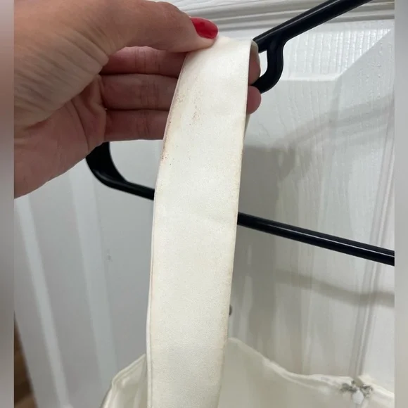 Meshki White Satin Corset Mini Dress - Picture 6 of 8